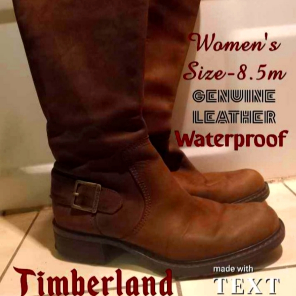Timberland Boots 8.5 brown